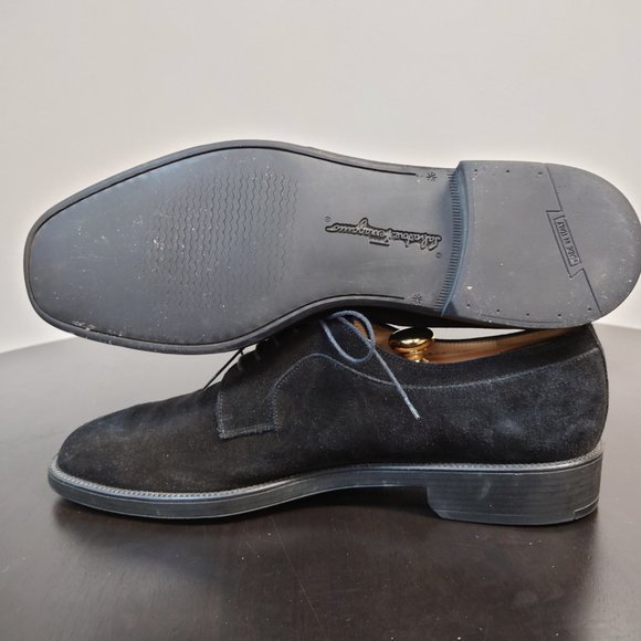 Salvatore Ferragamo Suede Lace Up main image 4